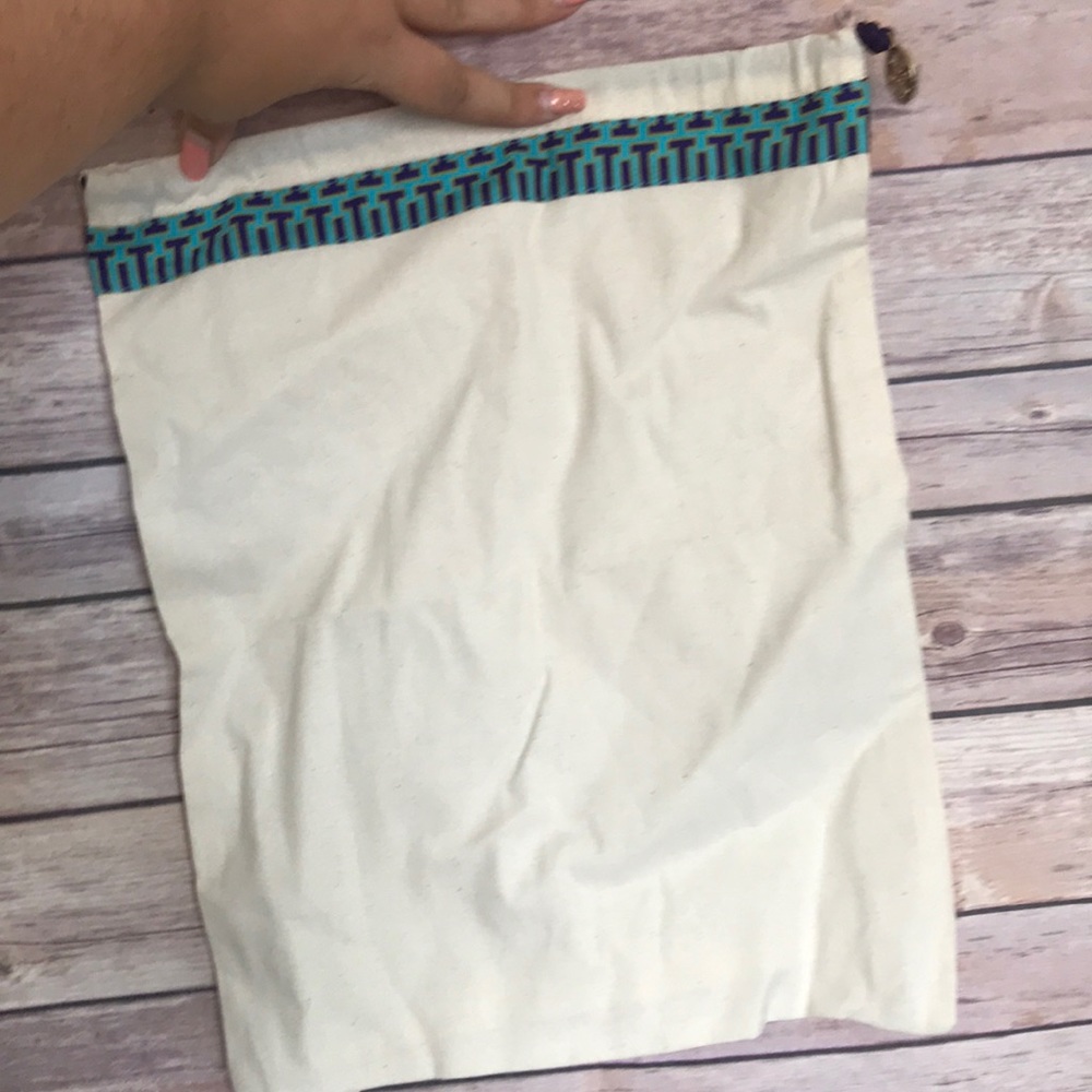 Tory Burch cream tan dust bag